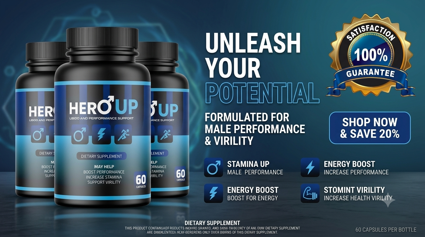 HeroUP™: Natural Support for Stamina & Male Vitality - Smart SEO Article