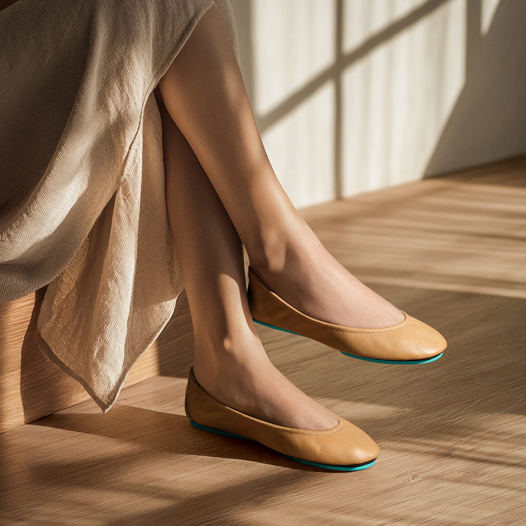 Comfortable Flat Shoes for Standing All Day | Tieks Blue Prints Blog