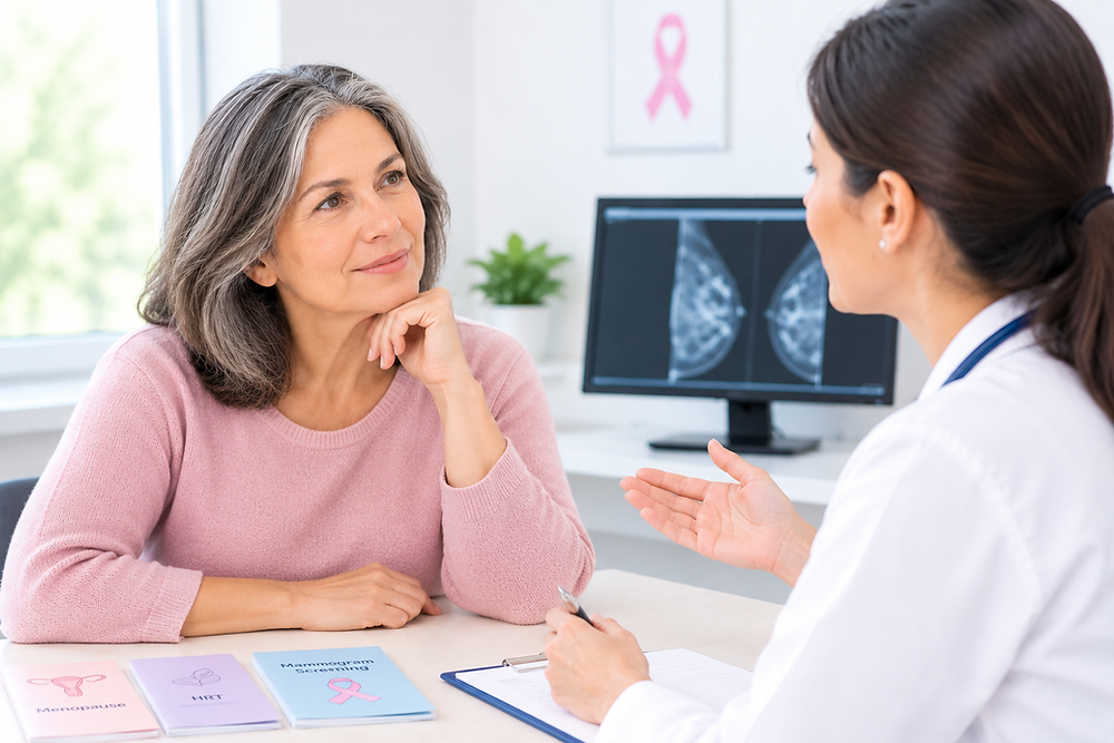 Mammograms, Menopause & HRT: What Changes for Screening | Hamilton