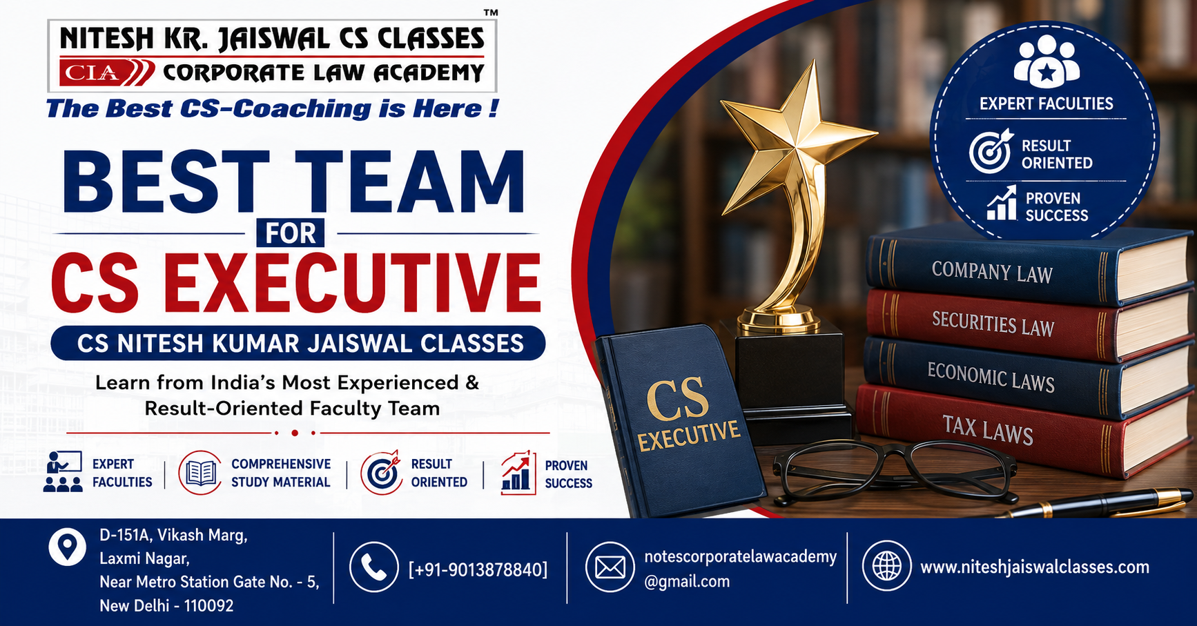 Best Team for CS Executive | CS Nitesh Kumar Jaiswal Classes – Niteshjaiswalclasses
