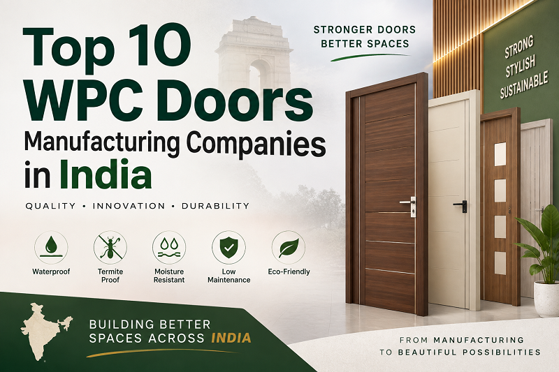 Top 10 WPC Doors Manufacturing Companies in India
