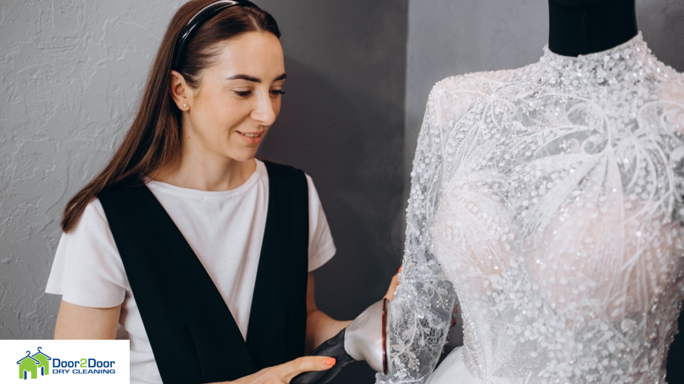 Before You Store Your Wedding Dress, Read This – Door2Door Drycleaning