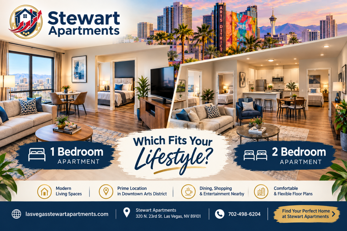1 Bedroom vs. 2 Bedroom Apartments in Downtown Arts District: Which Fits Your Lifestyle? – Site Title