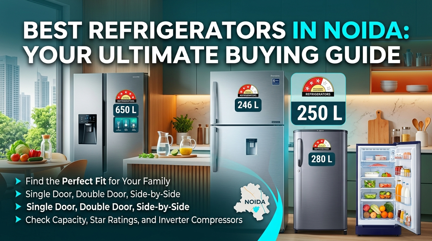 Buy Best Refrigerators in Noida:Top Picks for Every Budget – Ankur Electricals