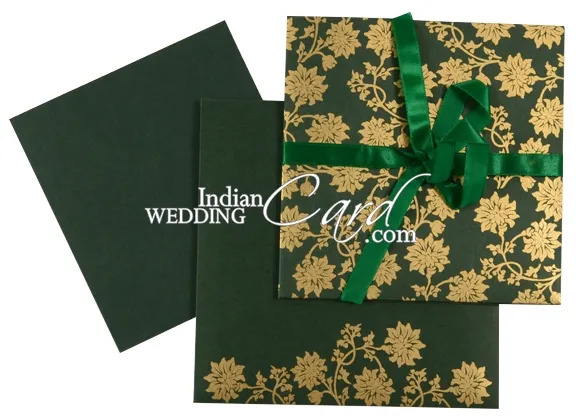 14 Elegant Ribbon Wedding Invitations For A Luxurious | Indian Wedding Card's Blog