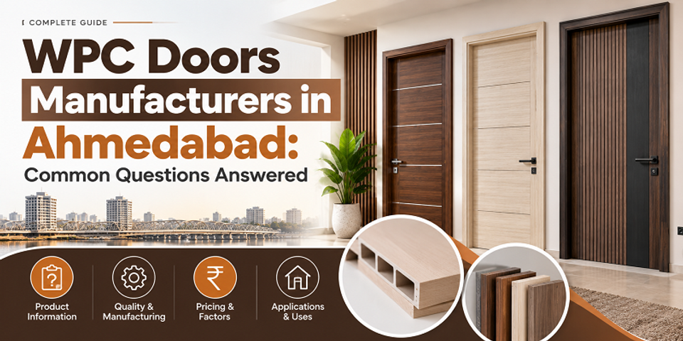 WPC Doors Manufacturers in Ahmedabad: Common Questions Answered