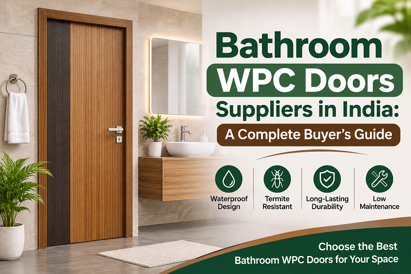 Bathroom WPC Doors Suppliers in India: Everything Need to Know Before Buying