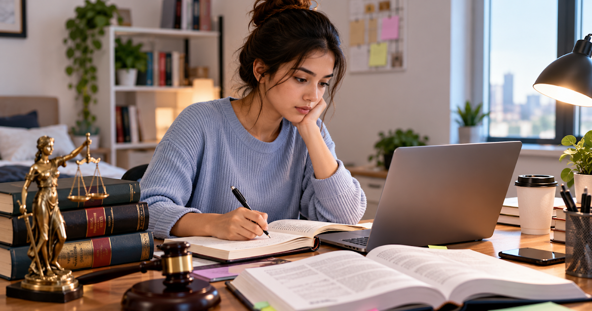 How to Manage Online Law Classes While Balancing Work and College