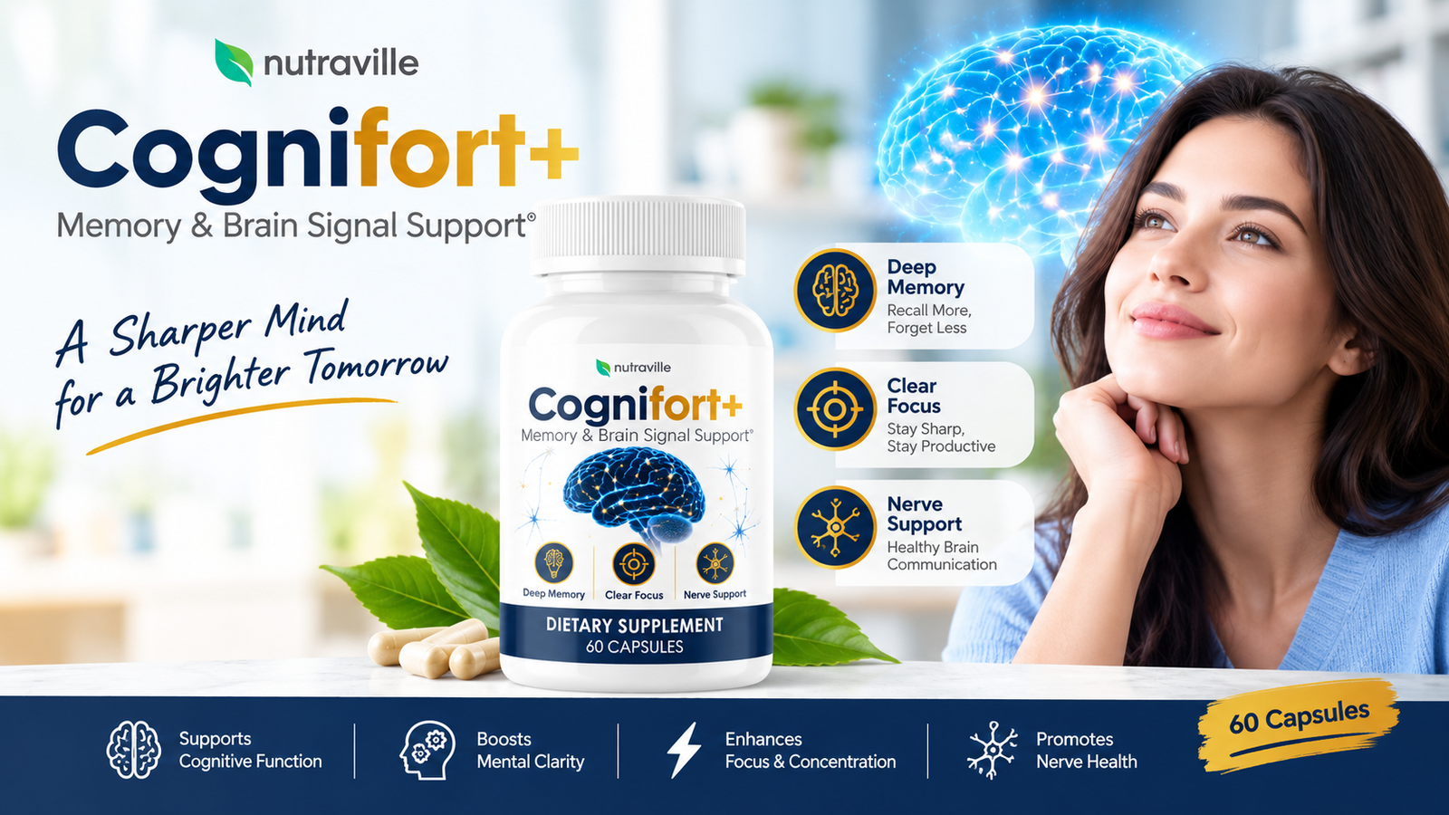 CogniFort Reviews 2026: Brain Wellness & Cognitive Support