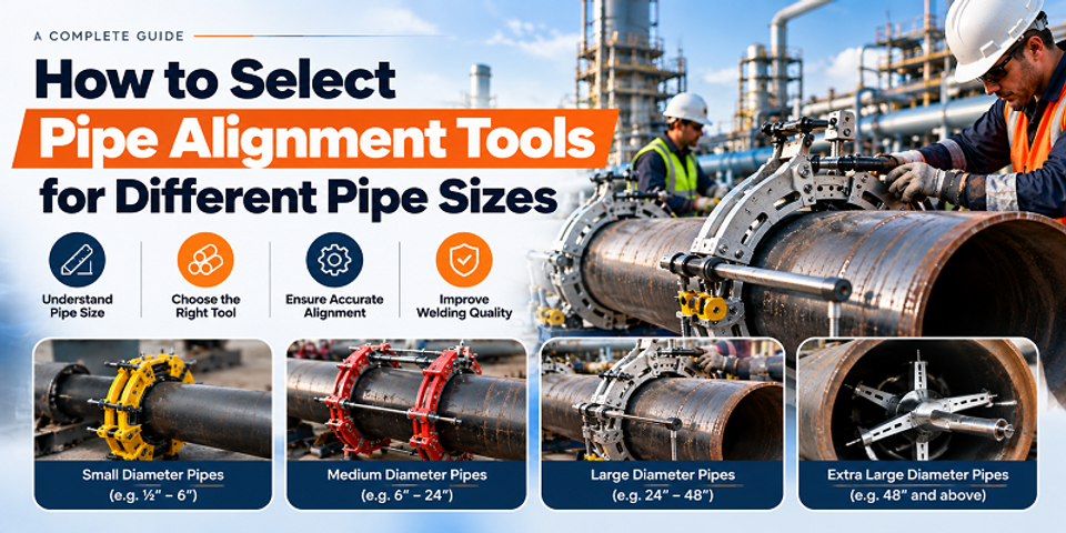 How to Select Pipe Alignment Tools for Different Pipe Sizes