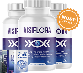 VisiFlora™ | Healthy Gut, Clear Vision — Natural Eye Support Formula
