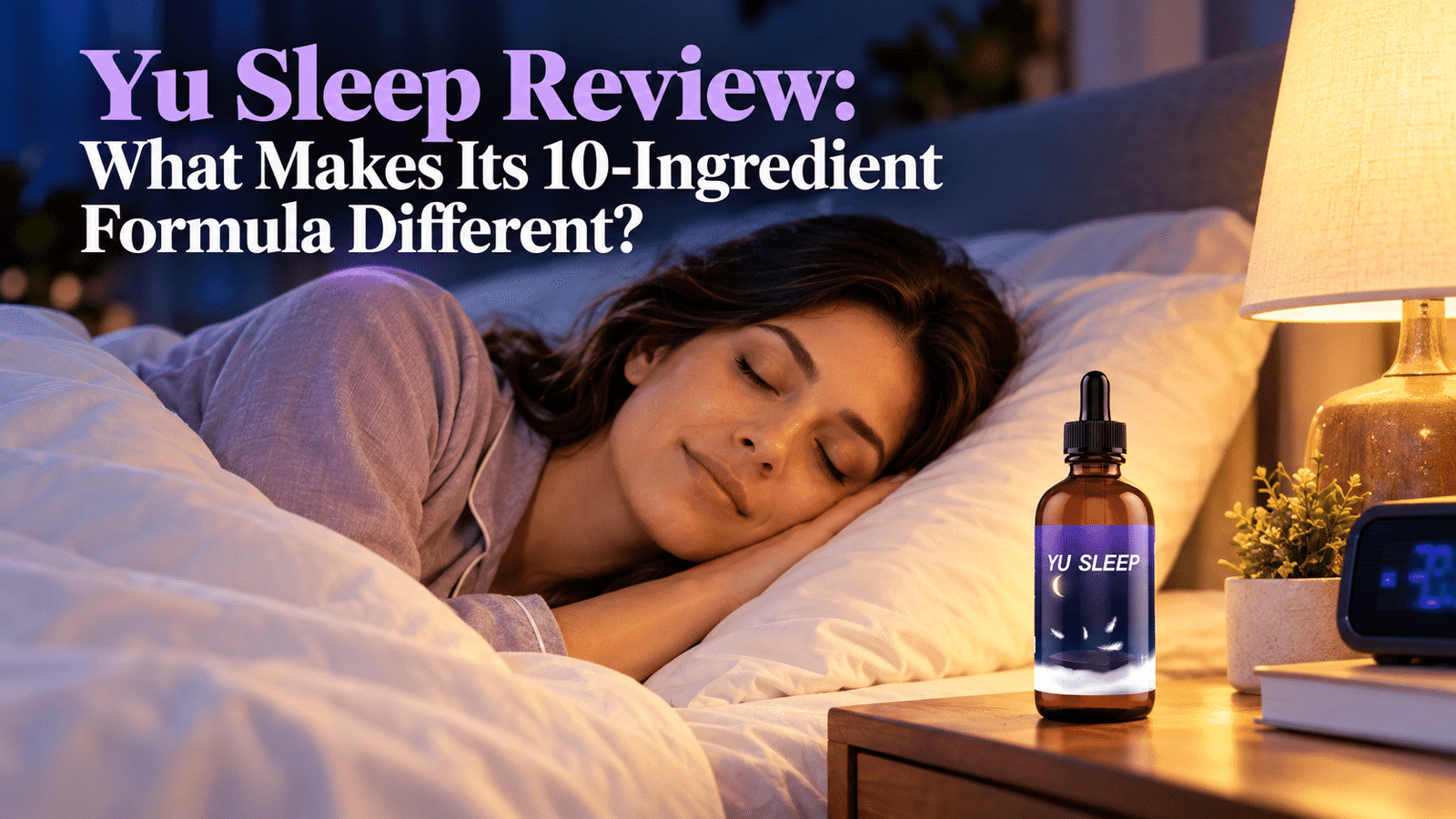 Yu Sleep Review: What Makes Its 10-Ingredient Formula