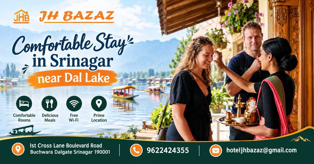 Best Budget Hotel in Srinagar Kashmir Near Dal Lake: A Practical Stay Guide