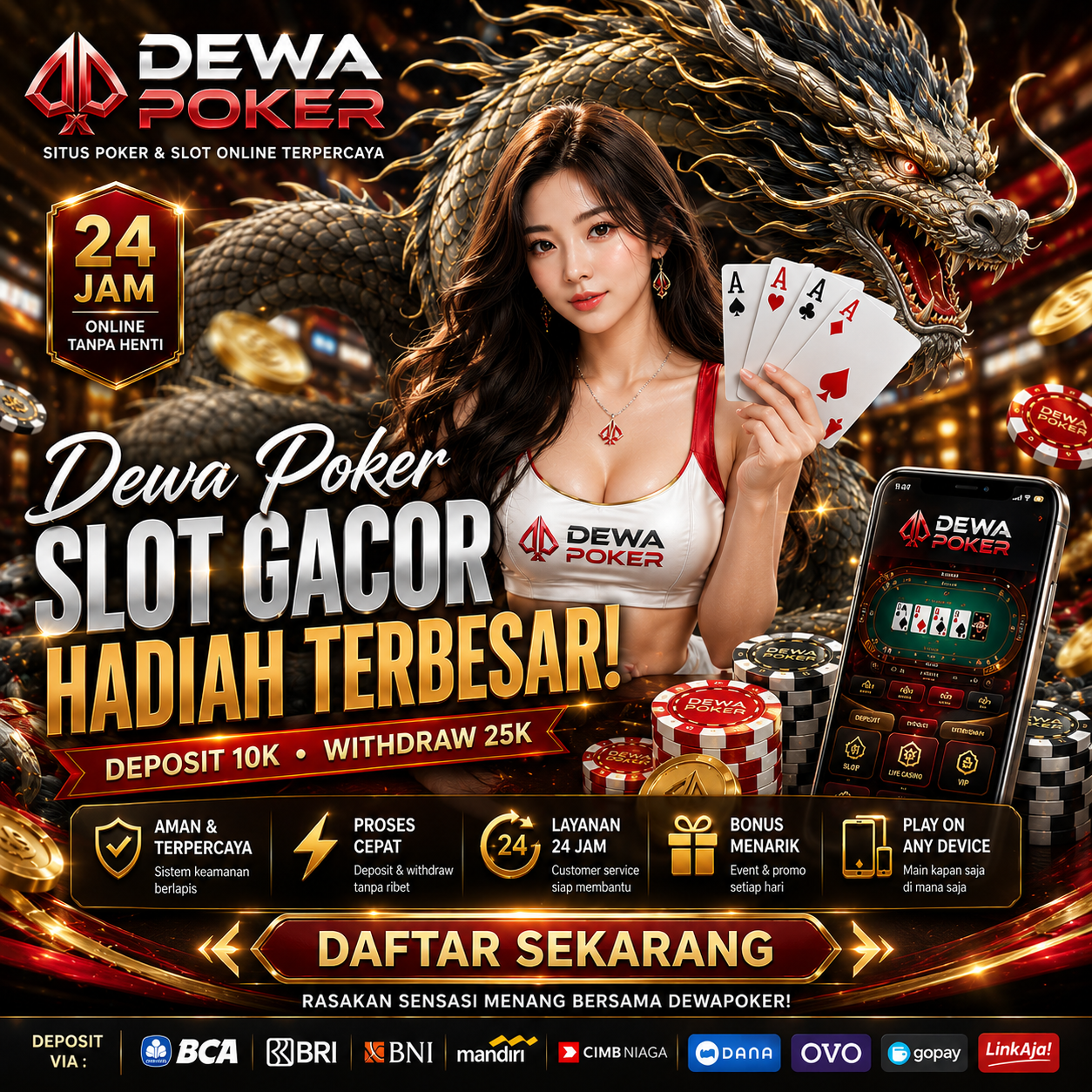 DEWAPOKER | Situs Resmi Poker Modern dengan Akses Terpercaya
