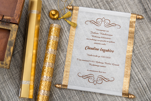 Luxury Wedding Scrolls | High-End Scroll Invitations | Indian Wedding Card