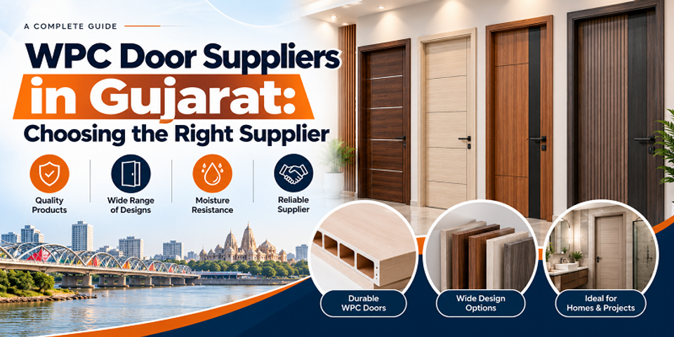 How to Choose the Best WPC Door Suppliers in Gujarat